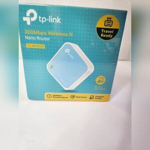 TP-Link N300 Wireless Portable Nano Travel Router TL-WR802N NIB